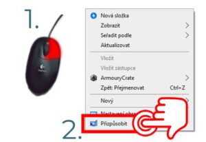 Tento Pocitac Na Plose 1 přizpůsobení OS Windows