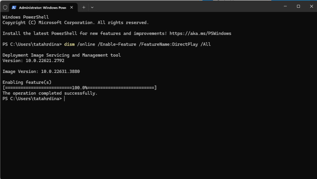 Powershell Directplay powershell directplay