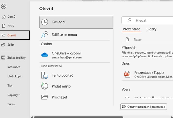 Powerpoint 365 Obnova1
