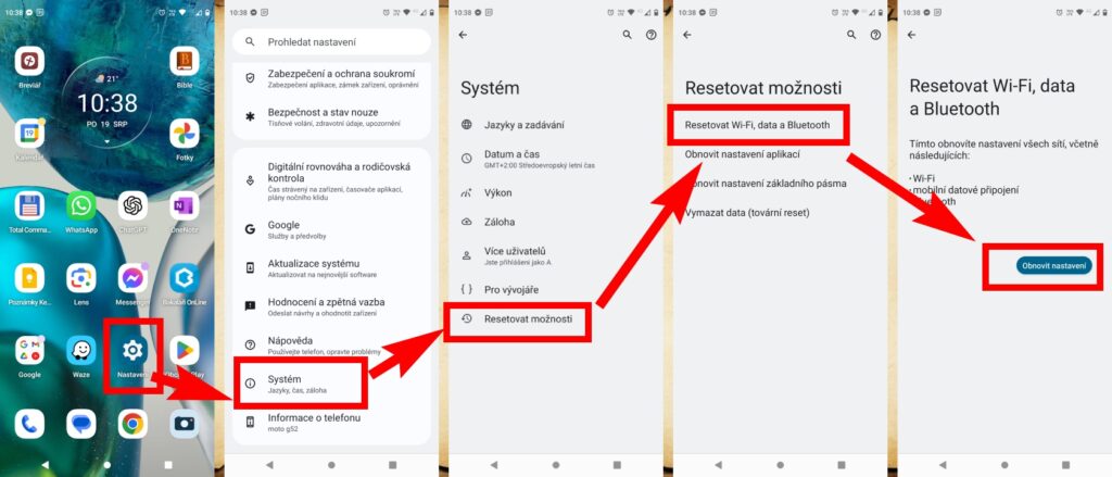 Restartovat Wifi Android Android wifi reset