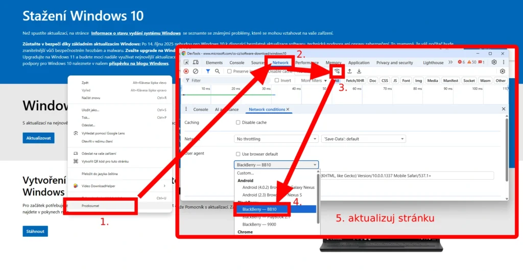 Stazeni Iso Windows 10 Postup stažení iso souboru Windows 10